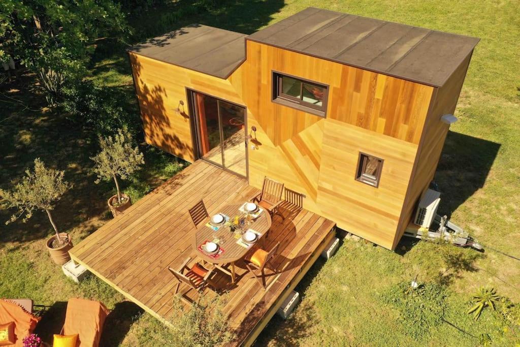 Tiny House Atypique Tout Confort 4 Pers Jardin La Garde  Exterior foto